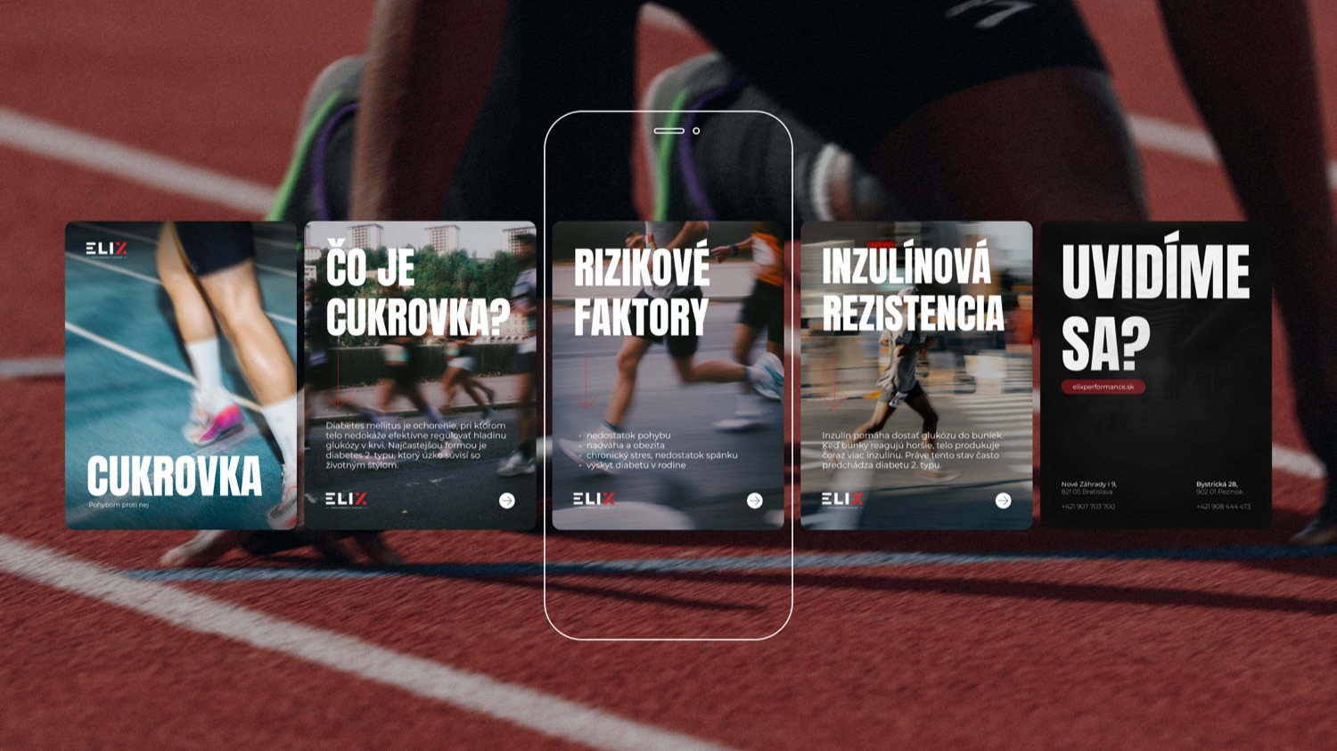 ELIX Performance Center — sociálne siete